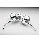 Custom Chrome 9/16" Complete Control Kit Fit For Harley Dual Disc Models 96-06